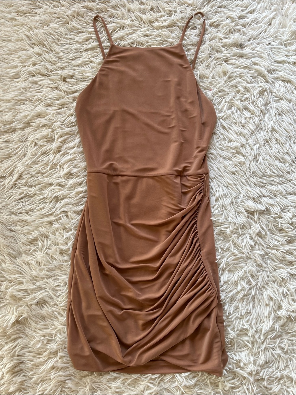 Lovers + Friends Robin ruched mini dress